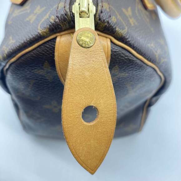 LOUIS VUITTON Brown Monogram Speedy 25 Bag - Picture 13 of 13
